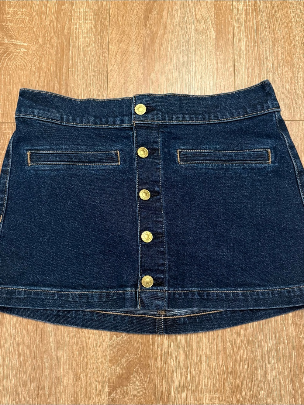 American Eagle Outfitters Dark Denim Mini Skirt